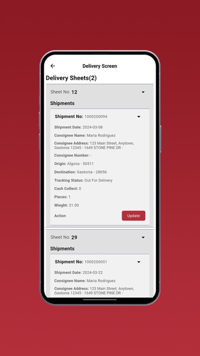 GMJ Logistics Tracker Screenshot 5 of 8