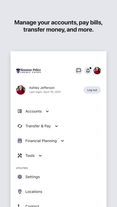 HPCU Mobile Banking Screenshot
