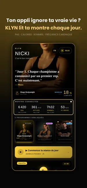 KLYN - 28-Day Fitness Coach screenshot 4