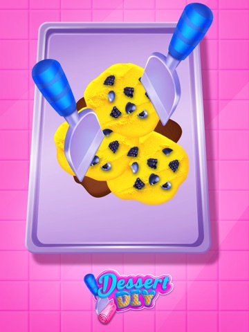 Dessert DIY Ice Cream Rolls iPad screenshot