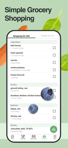 StrongrFastr Diet+Fitness AI screenshot