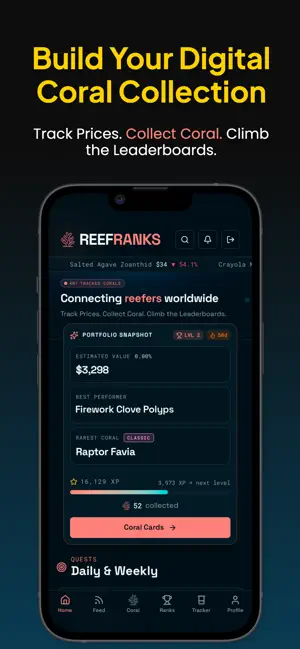 ReefRanks screenshot 1