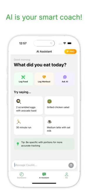 AI Calorie Tracker : CauliAi screenshot 2