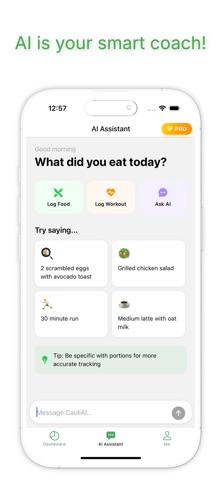 AI Calorie Tracker : CauliAi Screenshot 2 of 4