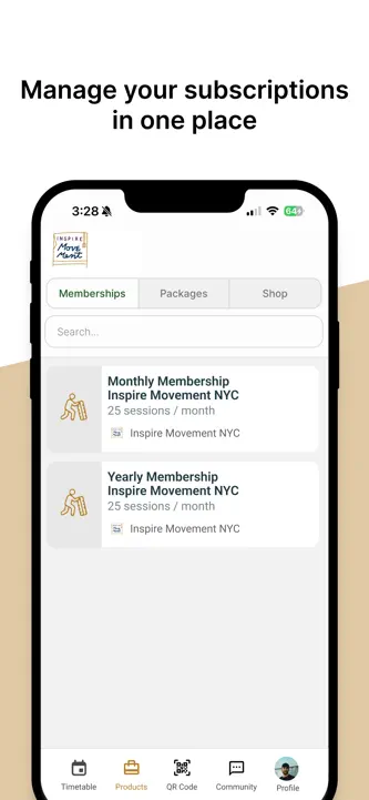 Inspire Movement NYC screenshot 4