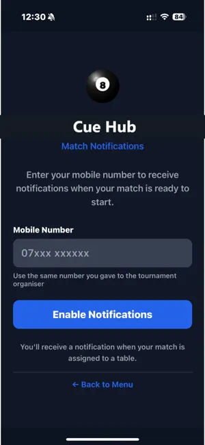 Cue Clock Pro screenshot 2