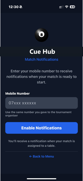 Cue Clock Pro Screenshot 2 of 5