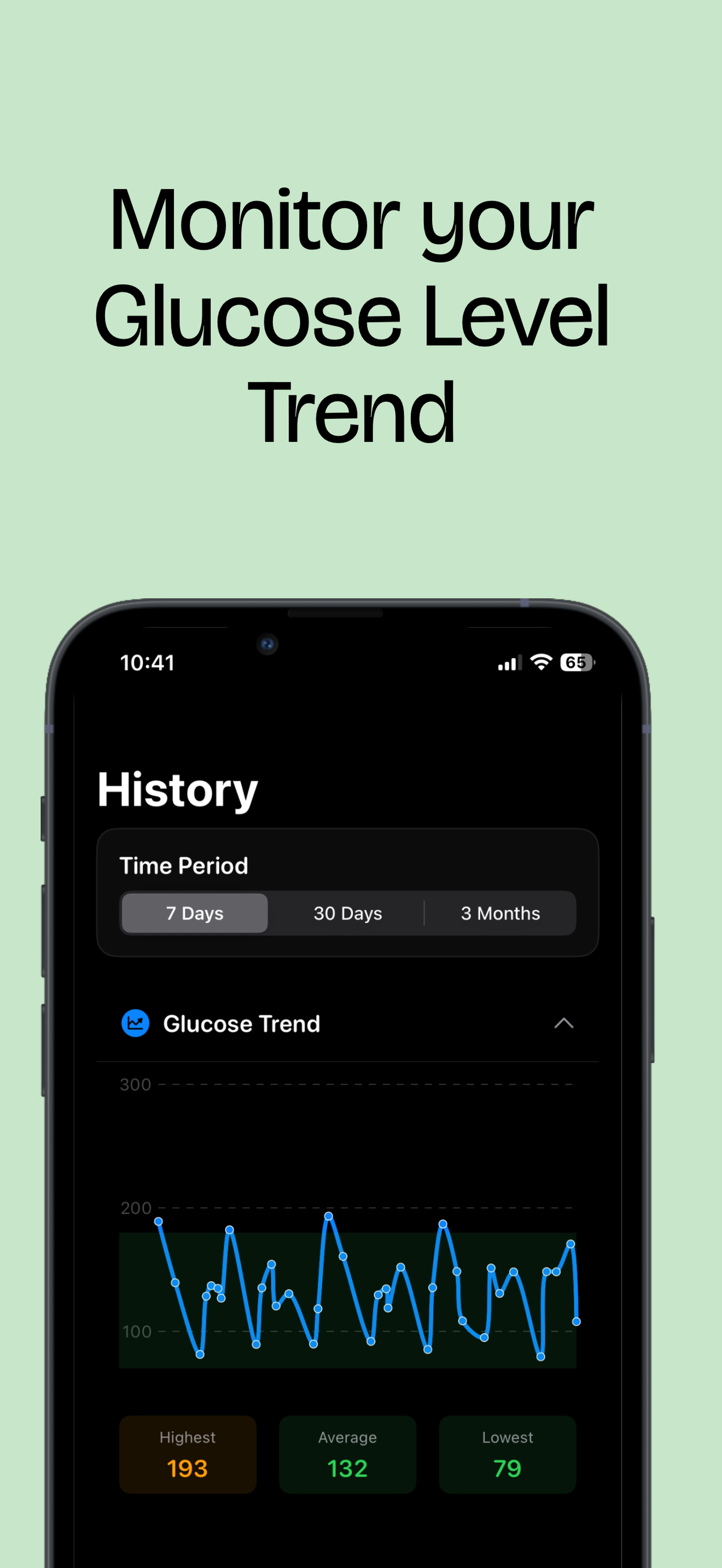 Blood Sugar Tracker - Gluco screenshot 3