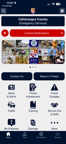Cattaraugus County OES Screenshot 1 of 3