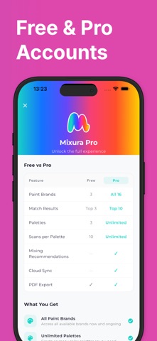 Mixura - Paint Color Matcher iPhone screenshot