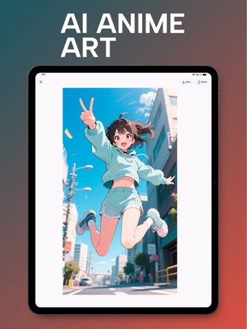 AI Art Photo Generator: CreArt iPad screenshot