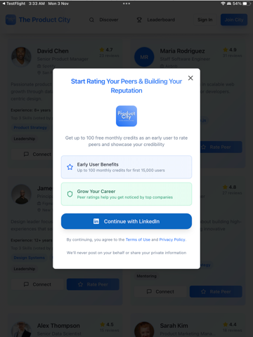 Product City: Growth Network app screenshot