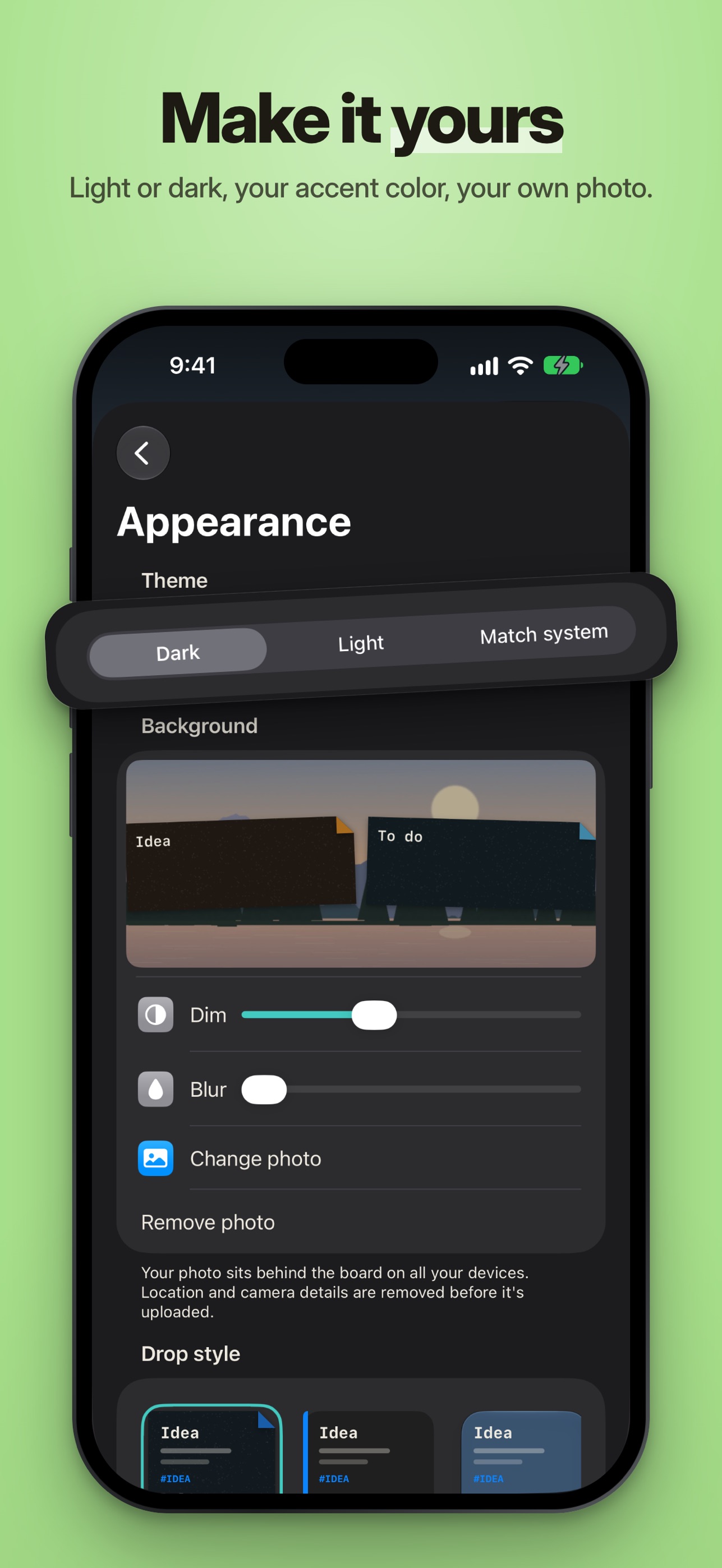 Screenshot 6 of MinDrop: Notes & Reminders