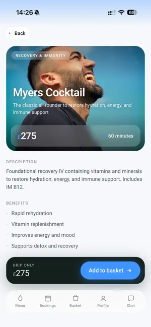 dripdash wellness screenshot 3