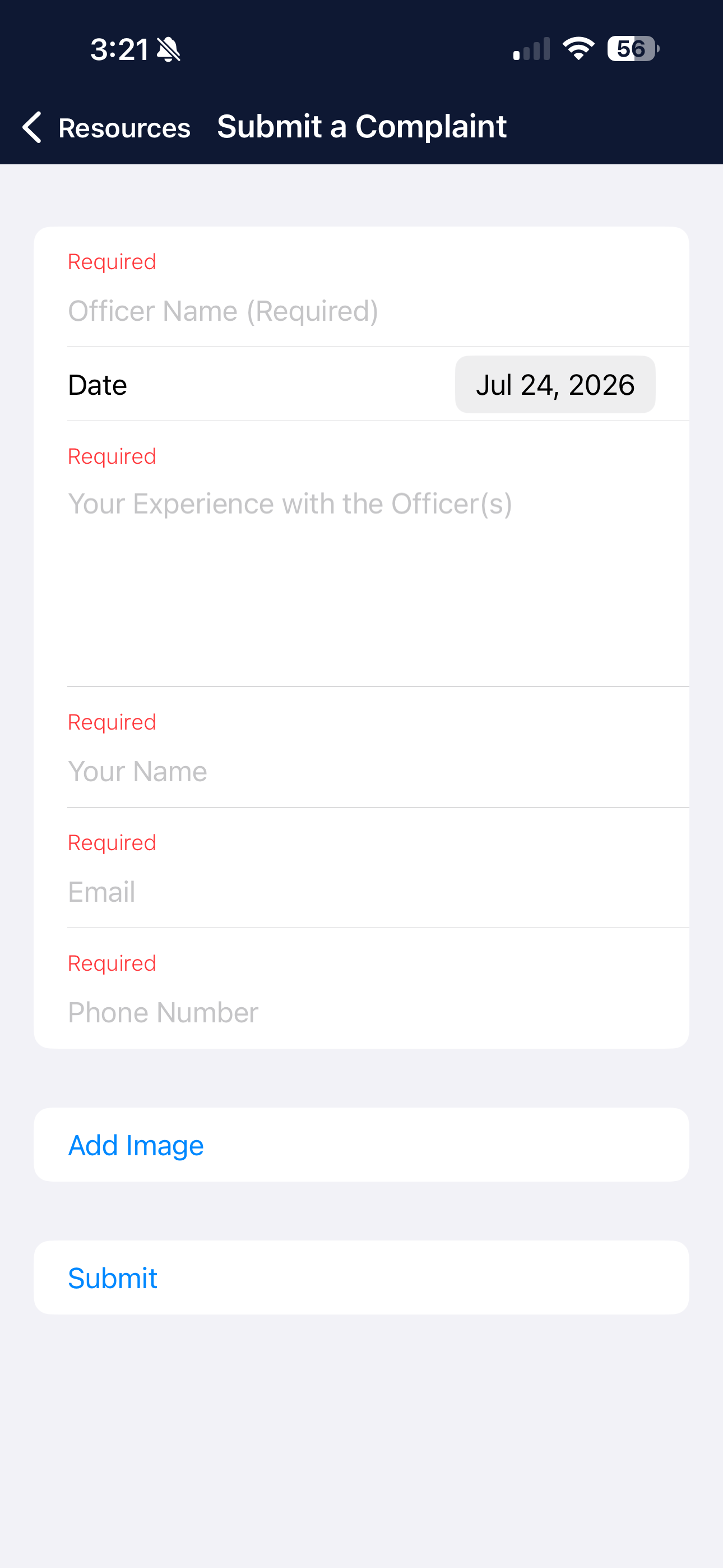 MBPD Connect screenshot 2