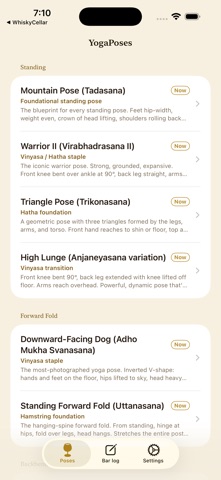 YogaPoseBook screenshot