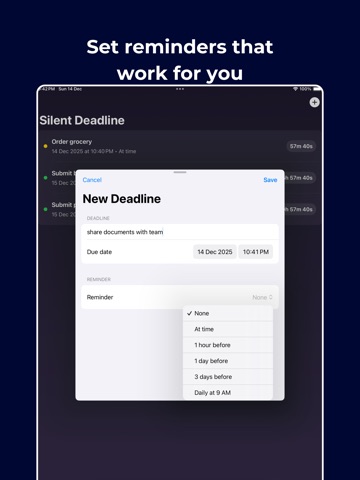 App screenshot