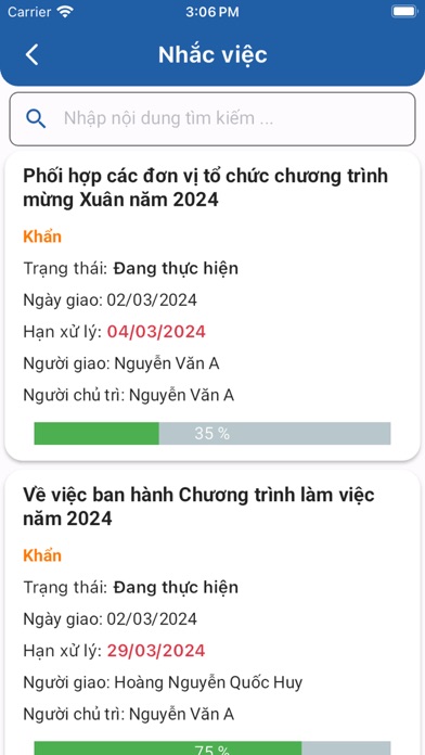 V?n phòng s? BDU Screenshot