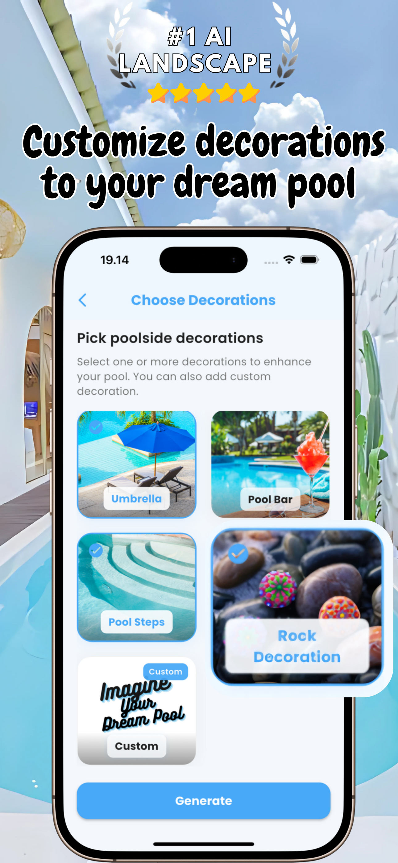 AI Pool Design : Ai Landscape