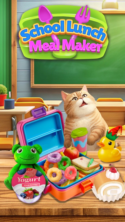 School Lunch Food Meal Maker screenshot-6