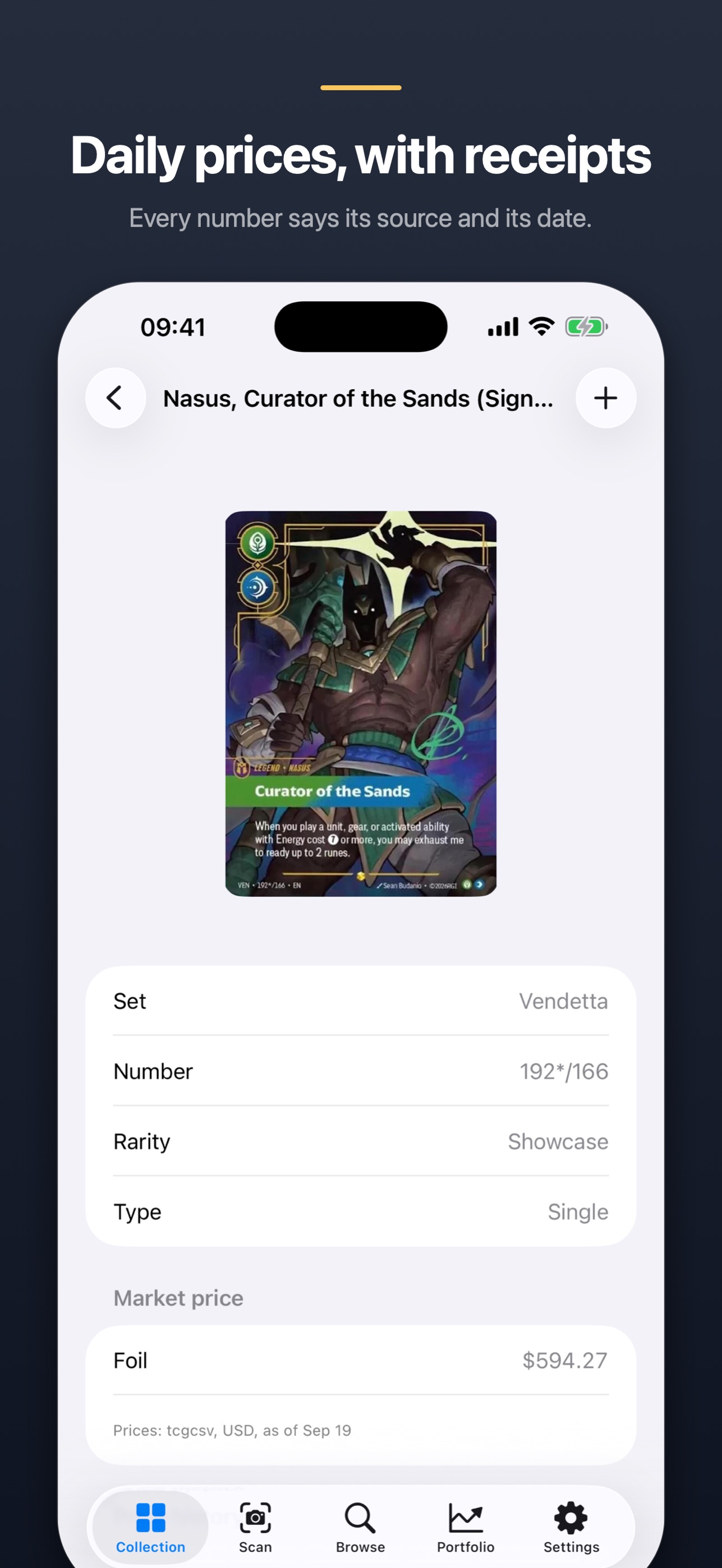 Screenshot 4 of Foilcase: TCG Card Scanner