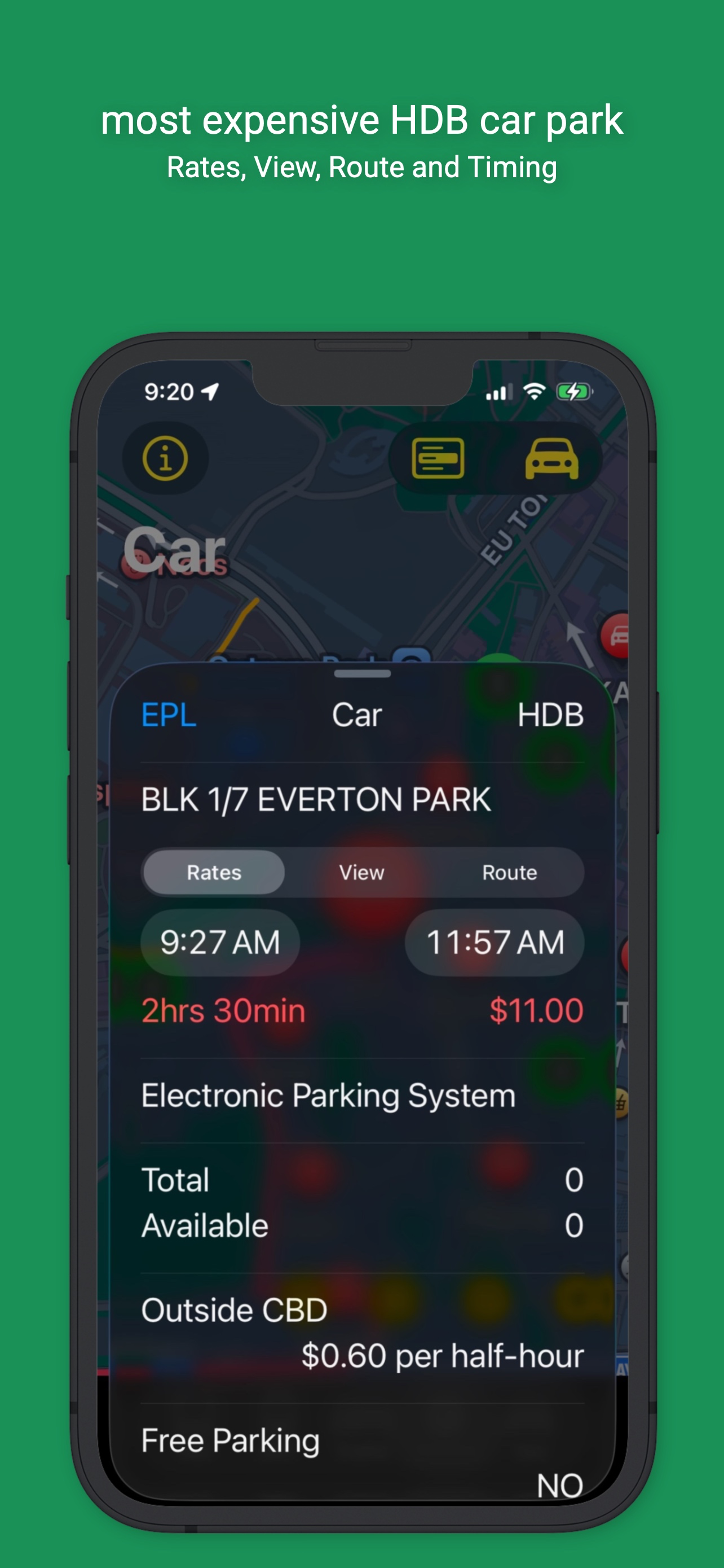 Bus MRT Traffic Parking Taxi