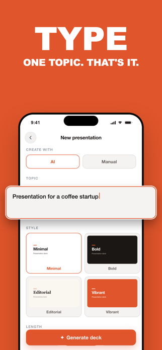 SlideLab: AI Presentation Screenshot 4 of 9