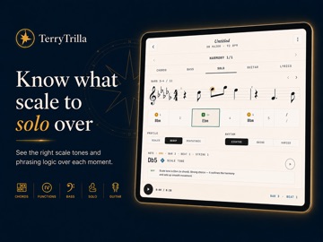 TerryTrilla: Chords & Melody iPad screenshot