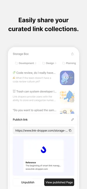 Link dropper screenshot 4