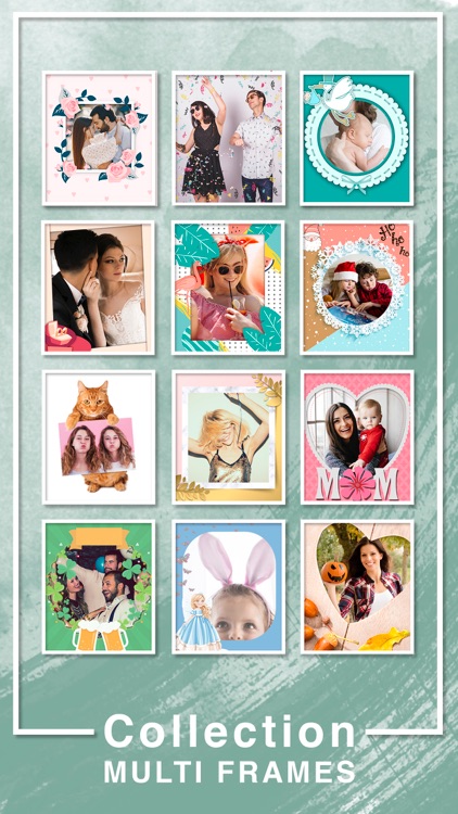 Multi Photo Frames Editor App screenshot-0