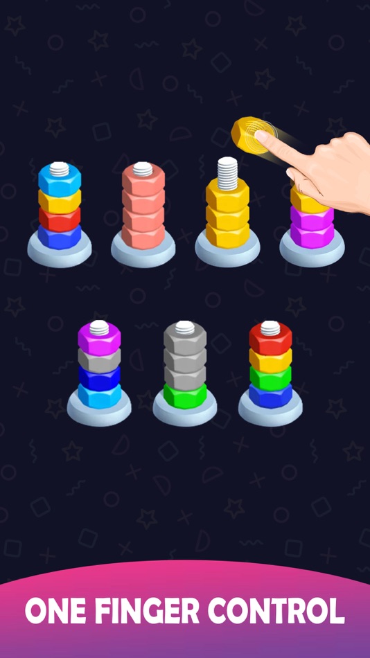 #1. Nuts & Bolts Puzzle Screw Sort (iOS) 由: PHOENIX GLOBAL