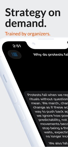 Outcry: Activist AI Mentor screenshot