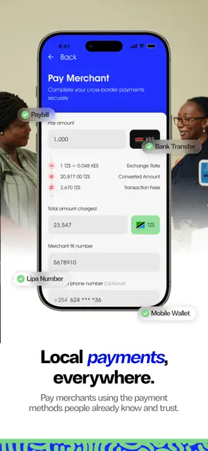 Wakapay Cross-Border Money screenshot 2