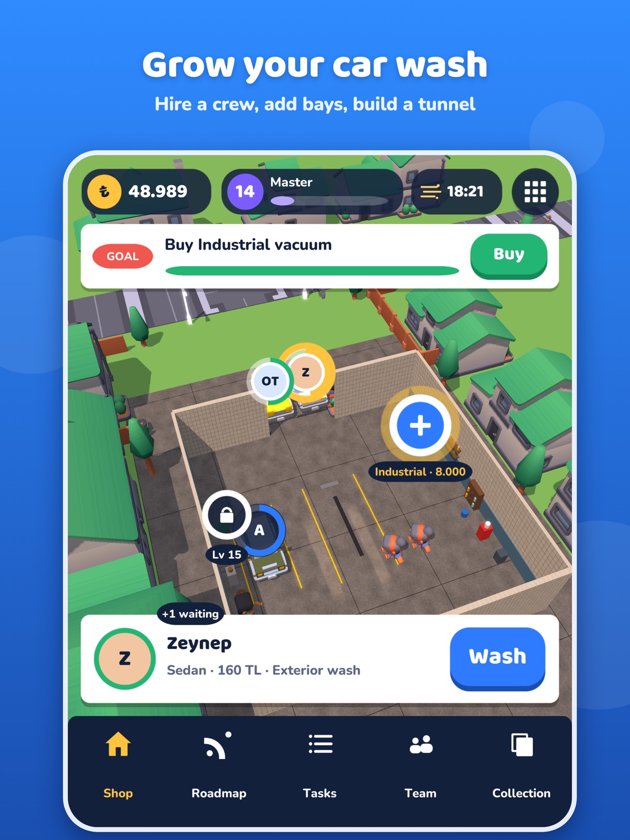 Screenshot 8 of Foam Master: Car Wash Tycoon