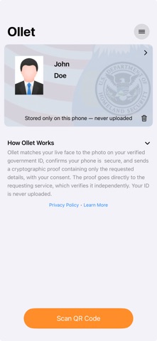 Ollet screenshot
