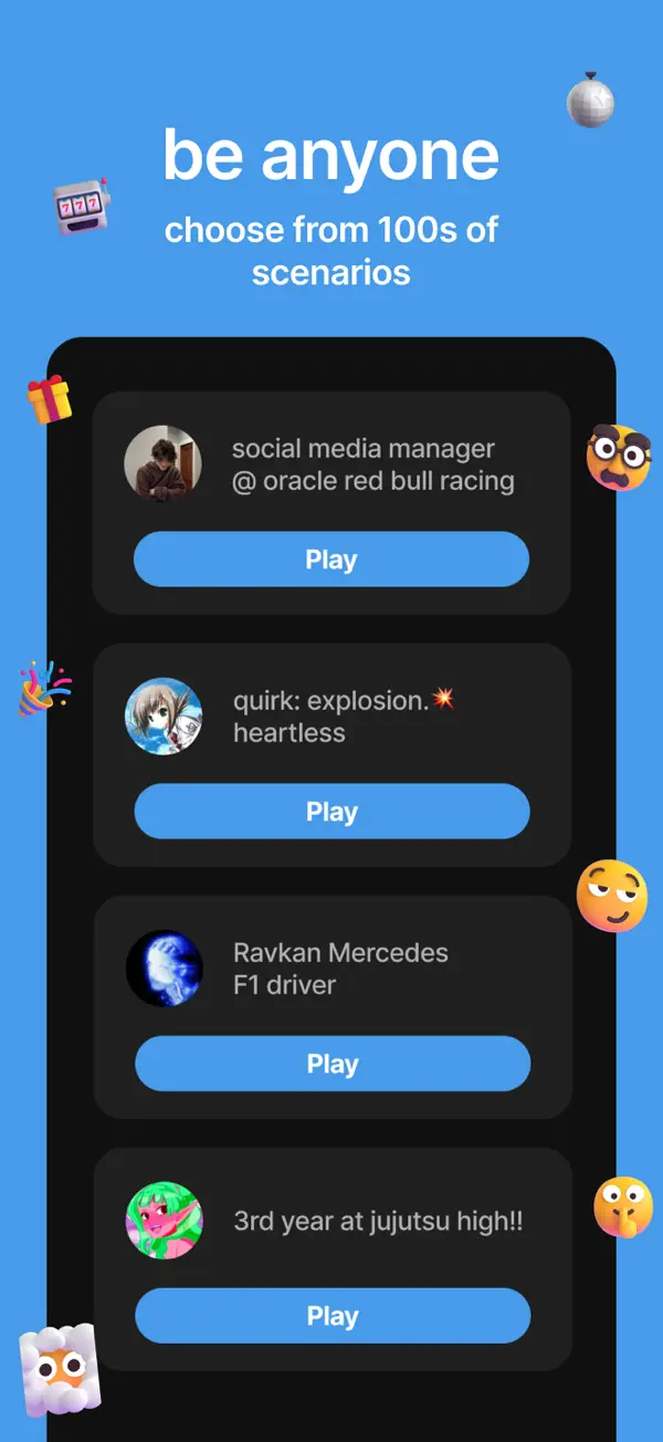 status - sims but social media iPhone Spiel Screenshot 3 – Unterhaltung
