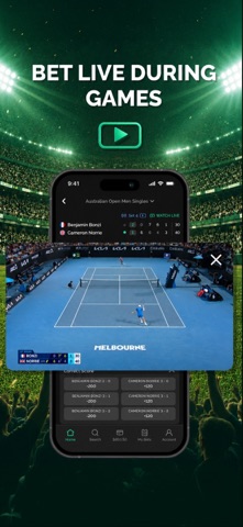 SBK Sportsbook Indiana Online iPhone screenshot