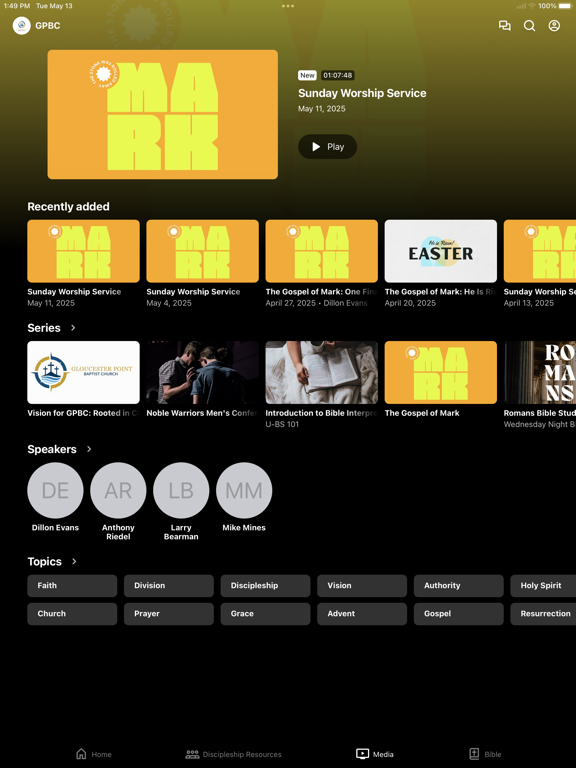 Screenshot #6 pour Gloucester Pt. Baptist Church