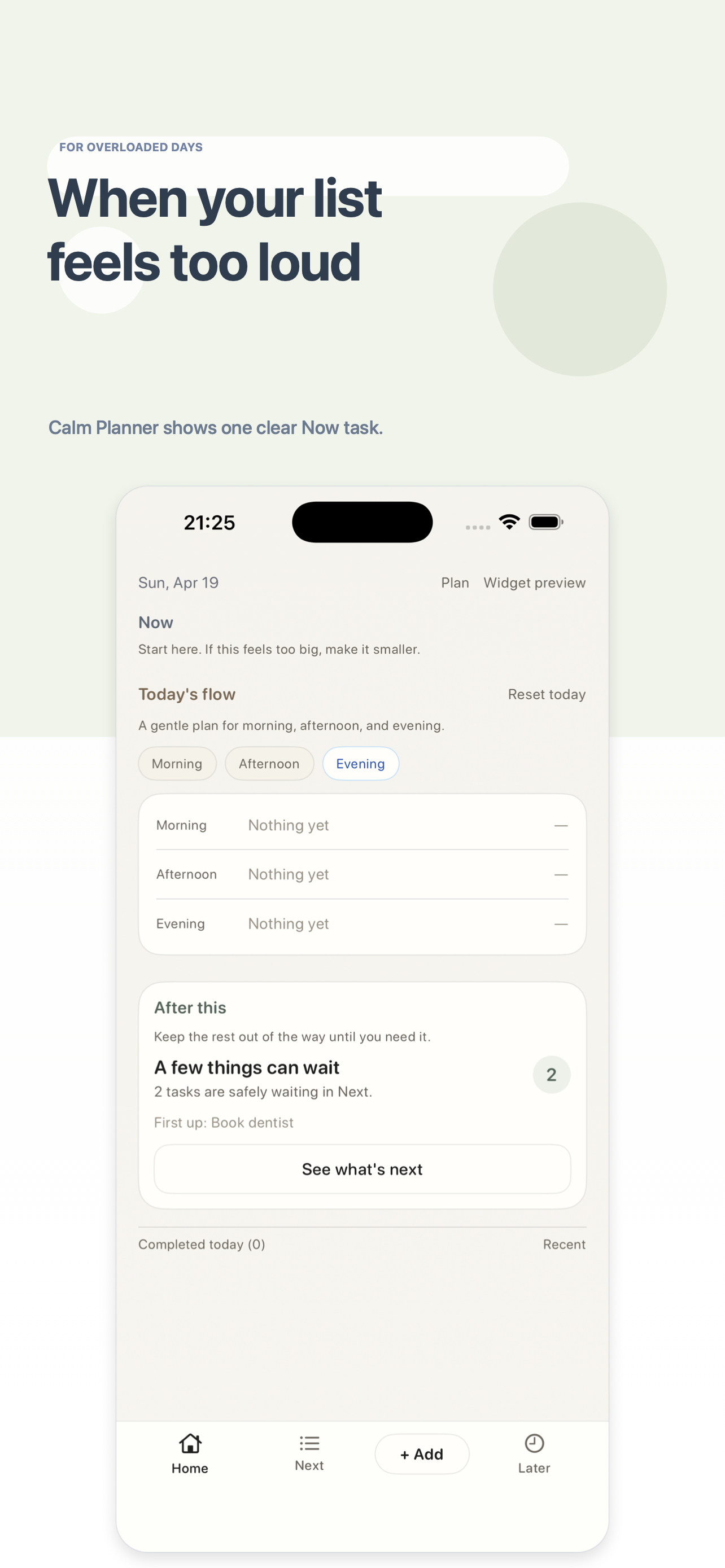 Calm Planner: Minimal To-Do