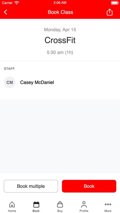 BCF24 Fitness Screenshot