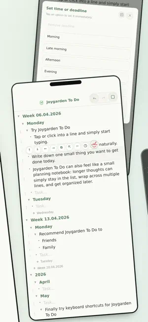 Joygarden To Do screenshot 1
