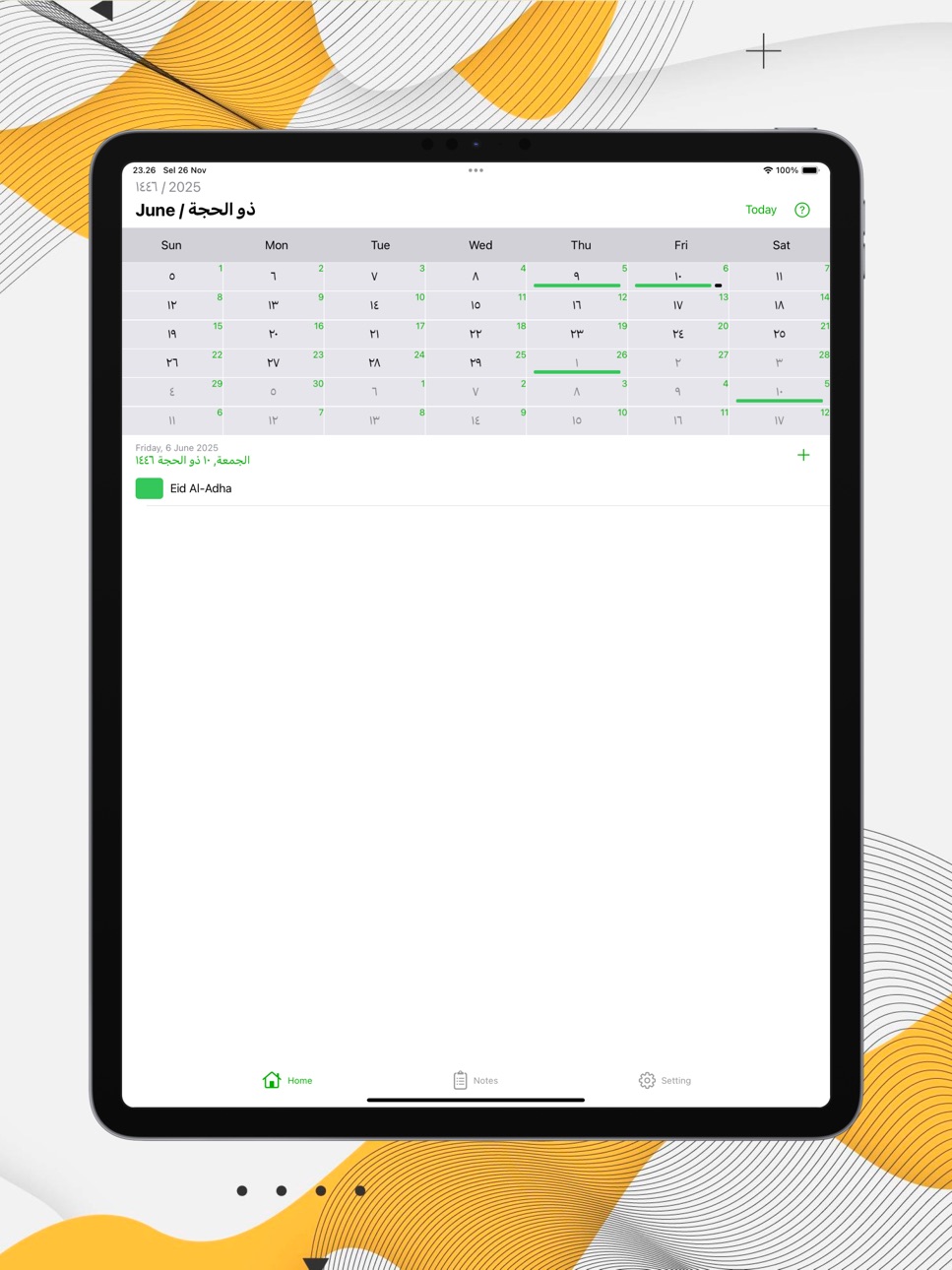 iPad screenshot