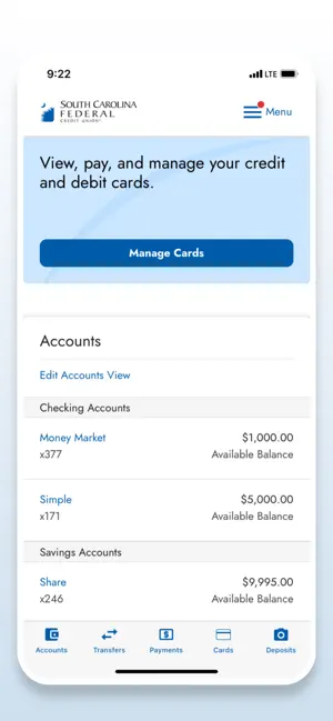SC Federal Credit Union screenshot 2