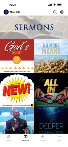 NewLife.Church iPhone screenshot