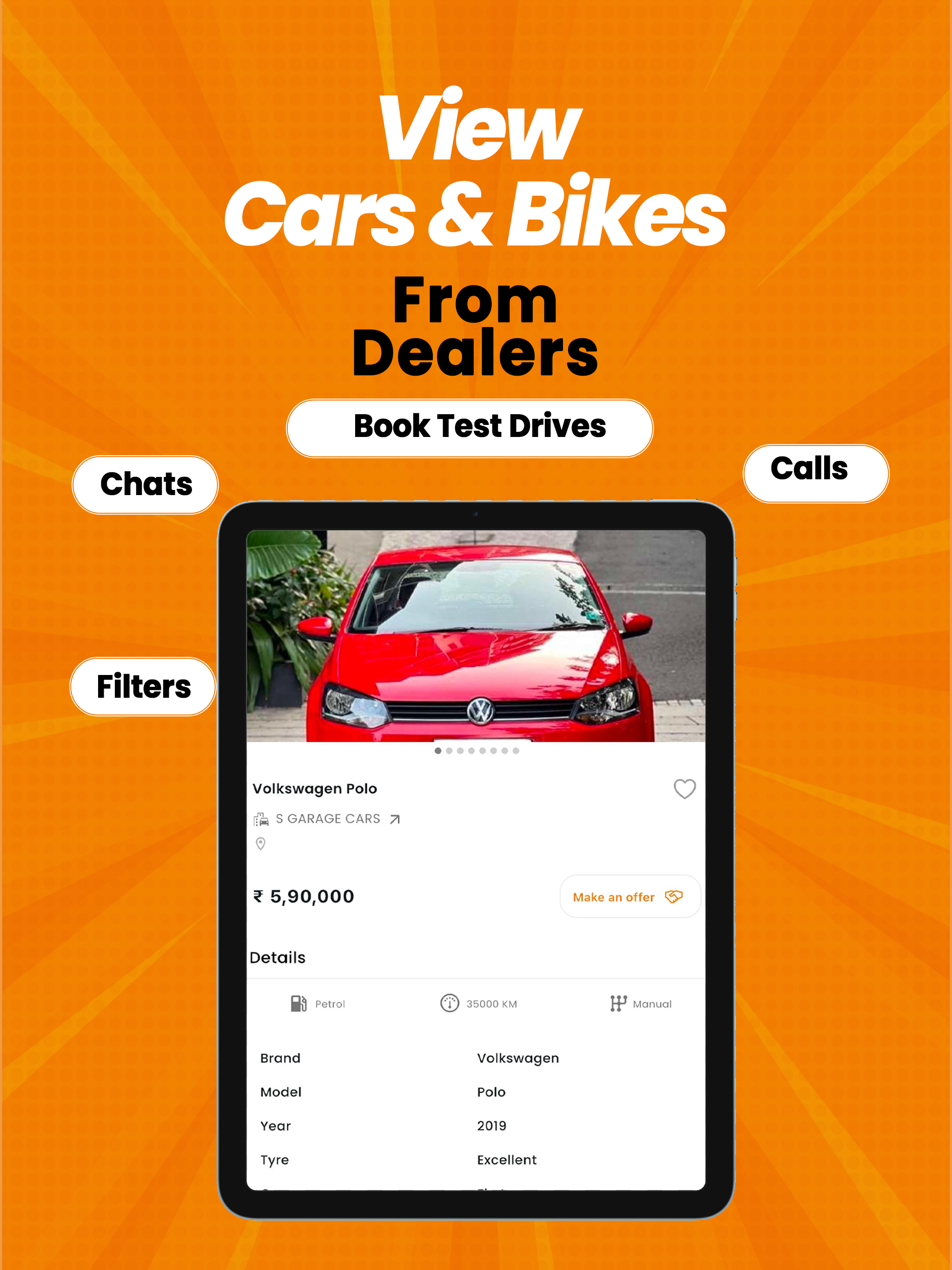 Motomap:Find Used Cars & Bikes
