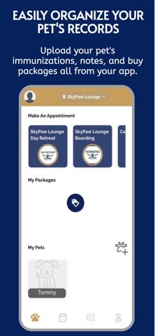 SkyPaw Lounge iPhone screenshot