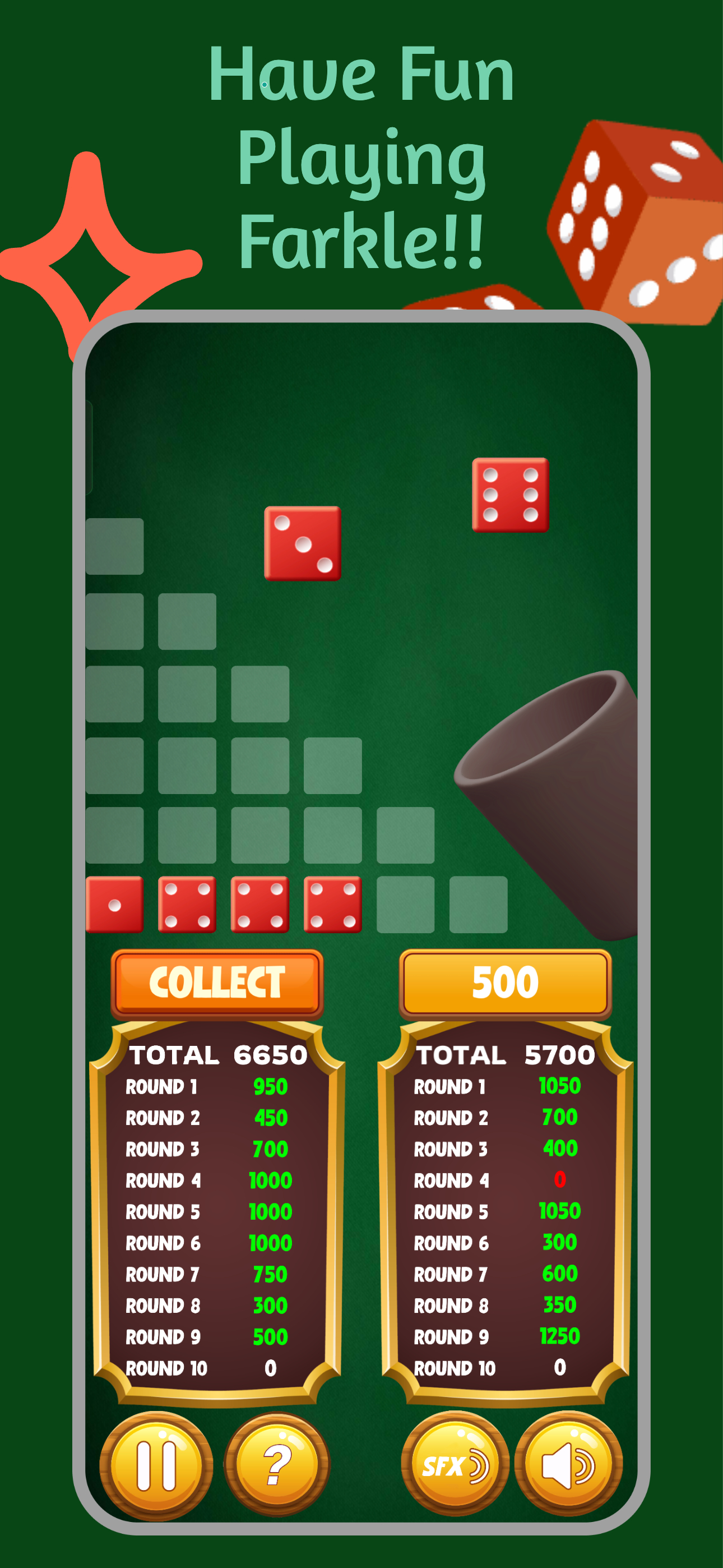 Farkle - Dice Game