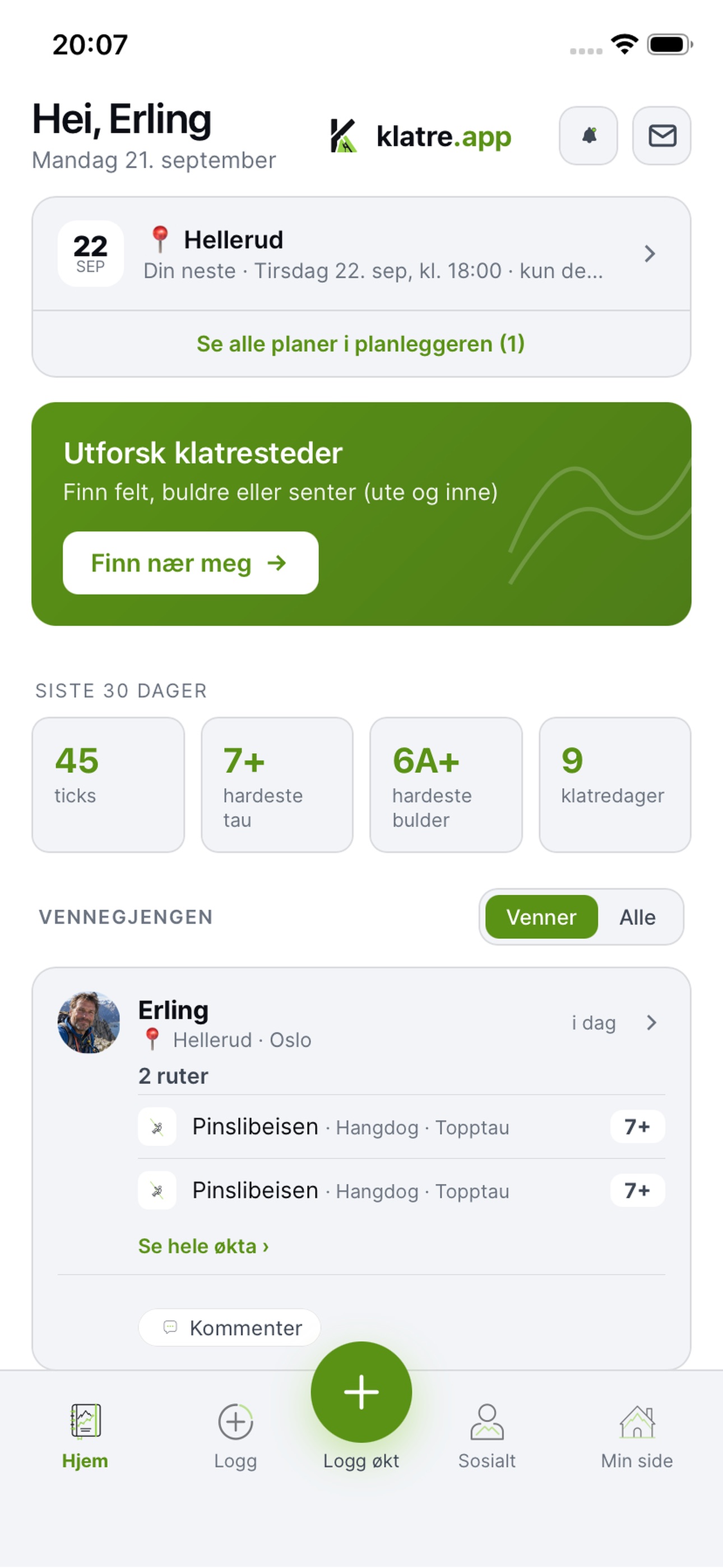 Screenshot 1 of klatre.app