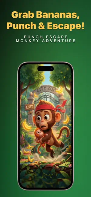 Punch Escape: Monkey Adventure screenshot 1