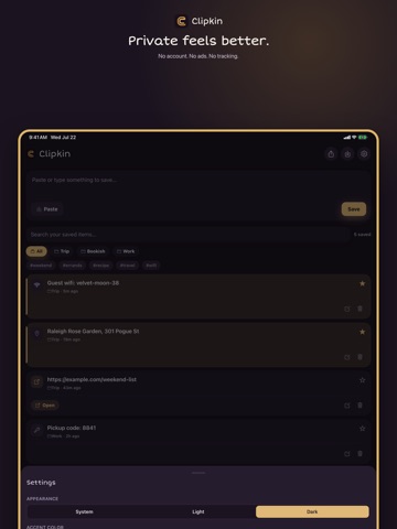 App screenshot